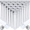 HNYYZL Bestsupplier 30 Pack Science Party Test Tubes 40 ml 25x140mm,Clear Plastic Test Tubes Gumball Candy Tubes, Bath Salt Vials Christmas Birthday Gifts