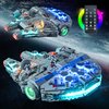 BRICKSHINING LED Lighting Compatible with Lego Millennium Falcon 75375, Light Kit Compatible with Lego 75375, Giving Light to Model, NOT Included The Model Set(RC Model)