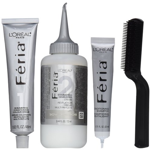 L’Oréal ParisFeria Brush-on Ombre Effect Hair Color, R50 Ombre Red (Packaging May Vary)