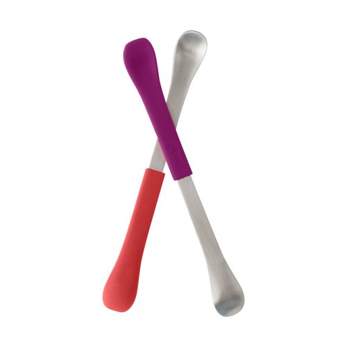 Boon Swap 2-in-1 Baby Spoon, Pink/Purple