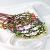 KorViSHOW Handmade White Flower Crown Fairy Wreath Women Girls Flower Headband for Bridal Weeding Headdress Fairy Green Leaf Headpiece Cosplay Photo Prop