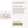 Salerm - Damaged Hair Mask - Multi-Proteins Hair Lab - 250 ml - Replenishes Natural Keratin - Adds Body to Hair - Strengthens and Repairs Hair - Paraben-Free