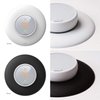 elago Wall Plate Cover Designed for Google Nest thermostat E Wall Plate (2017)(White) - ONLY Compatible with Nest Thermostat E, Hard ABS Material, Not compatible with 2020 models[US Patent Registered]