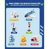 Super Wings Transformer Toys 2 inch Airplane Toys 15 Pack Mini Action Figures with Real Mobile Wheels for Kids 3 4 5 6 7 8+ Birthday Party Supplies for Preschool Boys and Girls