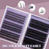 Ocean Pearl Lash Clusters 480PCS 10-20mm Individual Lashes Thick Cluster Eyelash Extensions 20D+30D+40D+60D+80D+100D Eyelash Clusters Lashes Clusters Eyelashes DIY Lash Extension Cluster Lashes-6