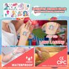 EMOME Mermaid Temporary Tattoos for Girls, 50 Styles Glitter Tattoos for Kids Individually Wrapped, Mermaid Stickers Special for Girls Party Favors Decorations Supplies