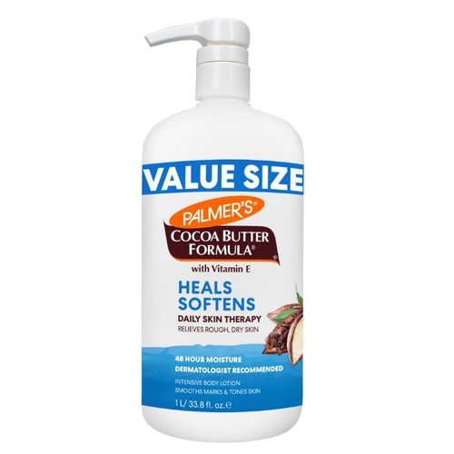 P~ almer's Cocoa Butter Formula Daily Skin Therapy Body Lotion for Dry Skin, 33.8 fl. oz (Pack of 1)