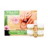 Vaadi Herbals Pedicure Manicure Kit with Grapeseed Extract and Fenugreek - ★ Soothing and Relaxing - ★ ALL Natural - ★ Suitable for All Skin Types and Both for Men and Women - 135 Grams