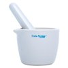 Cole-Parmer Mortar and Pestle Set, Porcelain, 150 mL