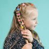 Mini Flower Hair Clip Flower Clips,Colorful Mini Hair Claw Small Hair Clips,Baby Hair Clips Toddler Hair Clips for Women Girls Bangs Strong Grip Tiny Flower Hair Clips (50, Matte Colors)