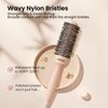 AIMIKE Round Brush for Blow Out, Small Round Hair Brush w/Nano Ion Thermal Ceramic Tech, Professional Round Brush for Blow Drying & Styling, Maximum Volume and Shine, Barrel 1.3 inch