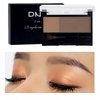 Eyebrow Powder Makeup Kit Eye Brow Tinted Powder Palette Long-Lasting Waterproof eyebrow pencil Fill & Sculpt Full Eyebrows for Women (2# Brown-gray)
