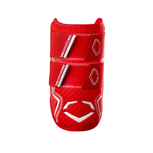 EvoShield Pro-SRZ 2.0 Batter's Double Strap Elbow Guard - Scarlet, Size Small
