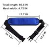 Wheelchair Seat Belt Adjustable Medical Wheelchair Safety Harness for Patient Caring, Cushion Harness Straps with Easy Release Buckle