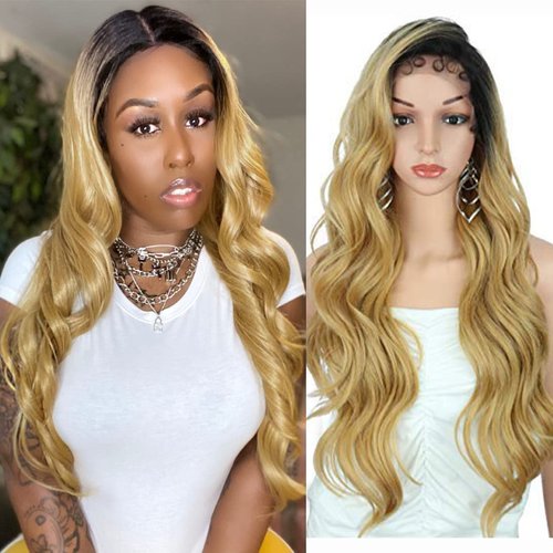 Kalyss 4x4&quot; Lace Front Wigs with Baby Hairs Lightweight Natural Looking 130% Density Curly Body W...