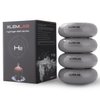 XLEMLAB H2 Hydrogen Bath Bombs – Molecular Hydrogen Tablets for Bath,H2 Water Soaks, Relaxing Post-Exercise Routine, Muscle Recovery,Gift for Men, 4 Packs Gray