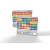 Gamewright Qwixx Mixx - Genuine Enhanced Game Play Add-On Replacement Scorecards for Qwixx - A Fast Family Dice Game, 8 + years