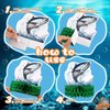 12 Pcs Fishing Decorations Gone Fishing Centerpieces Fish Party Decorations Honeycomb Party Supplies 3D Fishing Table Decor Fishing Birthday Party Supplies for Fathers Day Retirement Baby Shower
