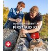 Mini First Aid Kit, 100 Pieces Water-Resistant Hard Shell Small Case - Perfect for Travel, Outdoor, Home, Office, Camping, Hiking, Car (Red)