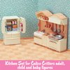 Calico Critters Kitchen Playset - Create Delicious Meals with Your Critters