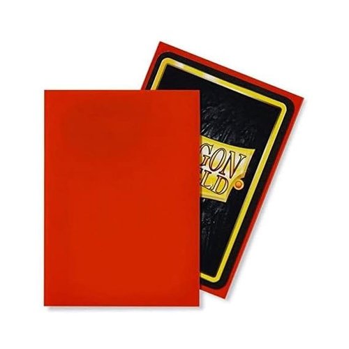 Dragon Shield Standard Size Card Sleeves – Classic Tangerine 100 CT - MTG Card Sleeves are Smooth & Tough - Compatible with Pokemon, Yugioh, & Magic The Gathering Card Sleeves