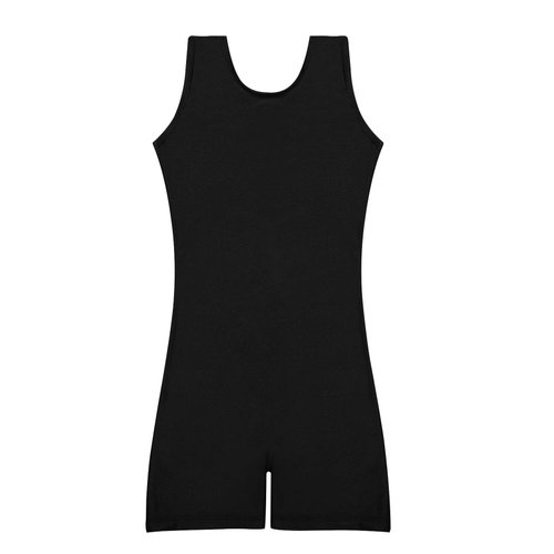speerise High Stretch Gymnastics Leotards for Girls with Hair Scrunchie, Unitard Kids Short Tank Biketard Dance Costumes Gymnastics Outfit Ballet