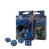 Q WORKSHOP Warmachine Cygnar Faction RPG Dice Set 6 x D6