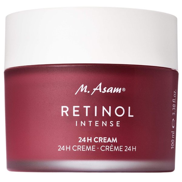 M. Asam RETINOL INTENSE 24h Cream (3,38 Fl Oz) - Anti Aging Face Moisturizer with Retinol & Hyaluronic Acid, Skin Care for Women & Men, Moisturizer Face Cream, Facial Skin Care Products
