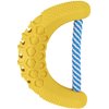JW Pet CHEW-EE Dental Dog Chew Toy; Cleans Your Pet's Teeth and Gums As They Play; Add Their Favorite Flavors, Banana,Yellow