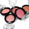 Palladio Baked Blush, Highly Pigmented Shimmery Formula, Easy to Blend and Highly Buildable, Apply Dry for a Natural Glow or Wet for a Dramatic Luminous Look, Long Lasting for All day Wear, Rosey