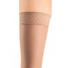mediven sheer & soft for Women, 20-30 mmHg Thigh High w/Lace Silicone Top Band Closed Toe Compression Stockings, Natural, II-Standard