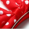 4 Pcs White Jumbo Polka Dot Bow Headband Tiara Hairpin Hair Claw Barrettes For Girls Teens Toddlers Kids