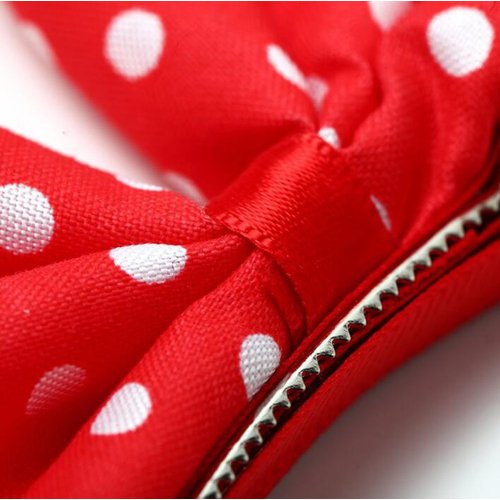 4 Pcs White Jumbo Polka Dot Bow Headband Tiara Hairpin Hair Claw Barrettes For Girls Teens Toddlers Kids