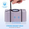 Rimyam Magnetic Phone Ring Holder for MagSafe Removable Finger Ring Grip Kickstand Cellphone Stand Mag Safe Accessories for iPhone16/15/14/13/12 Series Black