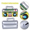 AYRXG Inflatable Boom Box 90s Phone Prop Inflatable Mobile Phones Inflatable Microphones for 80s 90s Party Decorations Inflatable Props for Hip Hop Theme Birthdays Party Supplies