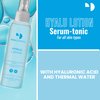 Hyalu Lotion - Hydrating Serum-Tonic with Hyaluronic Acid, Thermal Water & Skin Barrier Repair – Moisturizing Lotion for Dry Skin, Anti-Aging, Skin Firming (130 ml / 4.4 Fl Oz)
