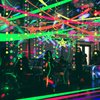 508ft UV Neon Paper Garland Crepe Streamers Glow in The Dark Party Supplies Garland Neon Party Decorations Streamers for Blacklight Reactive Fluorescent Wedding Birthday Party Decorations