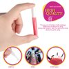 FANDAMEI 45 Pcs Nail Tip Glue Adhesive Nail Glue Tip Nails Acrylic Glue for Nails Tips Make Up, 0.07 oz for Each Glue