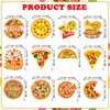 Pizza Party Decorations Pizza Hanging Swirls - 48Pcs Pizza Theme Ceiling Hanging Decor, Pre-assembled, Double-sided Printed, Pizza Birthday Supplies, Prefect for Pizza Party Decorations (12 Styles)