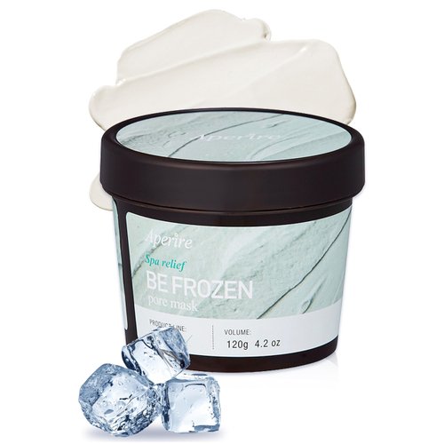 Clay Mask Be Frozen Pores Cooling Deep Clean, Sensitive Skin Acne Oily Blackheads 4.2 oz