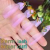 Lash Lift Ribbons Eyelash Lifting Shields Mate Mini Lami Lamination Roller Tool Soft Silicone Perm Rod Ribbon Gel Eyelash Perming Covers Mini Lash Tape String (Candy color - 2 Curl Version)