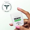 REACH Waxed Dental Floss, Mint, Plaque Remover for Teeth, Shred Resistant, Floss Slides Smoothly, Easy to Use, Waxed, Deep Cleaning Teeth, Oral Care, PFAS Free, for Adults & Kids, 6 Pack, 55 yd