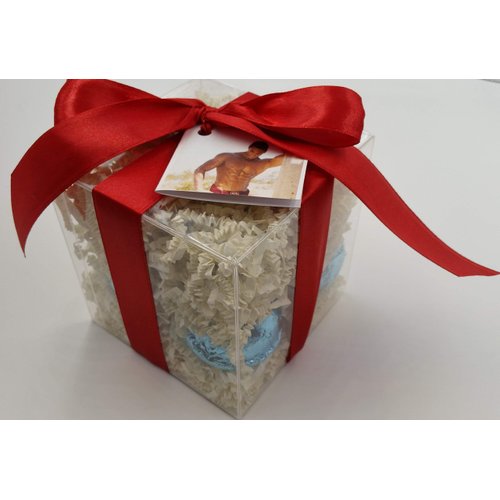 Spa Pure Sexy Bath Bombs: VERY SEXY FOR HIM GIFT SET with 6 Bath Bomb Fizzies with Shea, Mango & Cocoa Butter, Ultra Moisturizing (14 Oz) Great for Dry Skin, All Skin Types (Very Sexy for Him)