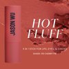 Jason Wu Beauty Hot Fluff Modern Matte Lipstick - 3-in-1 Lipstick, Blush, Shadow, 3.8g 0.134oz (Cherry Pie, 3.8g)