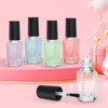 AHIER Nail Polish Bottles, Empty Nail Polish Bottles with Brush Cap (5ml 5P)