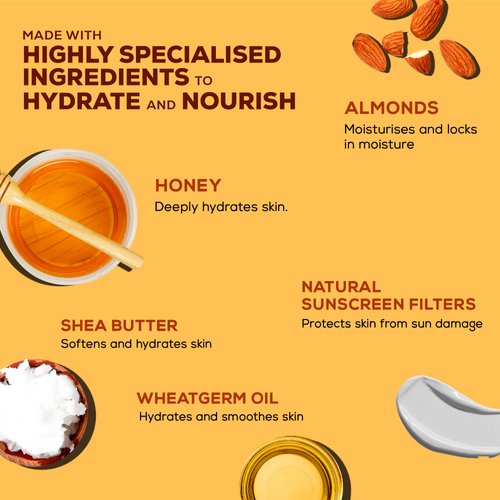 Joy Honey & Almonds Nourishing Body Lotion 500ml