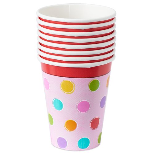 American Greetings Sweet Stuff Party Supplies, Paper Cups (8-Count)