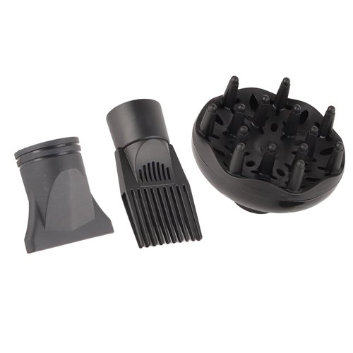 3Pcs/Set Curly Hair Diffuser Attachment Universal,Hair Diffuser for Curly Hair,Universal Hair Diffuser Adaptable for Blow Dryers, Hair Dryer Diffuser Nozzle Set Plastic Hair Dryer Attachment
