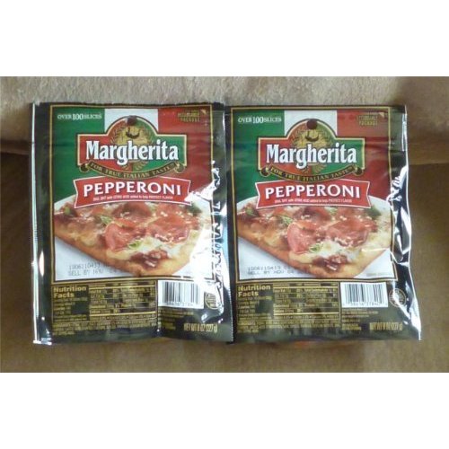 Margherita Very Best Top Rated Pepperoni Slices (2 Pack) by Margherita