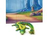 3D Printed Dragon, Articulated Green and Yellow Crystal Dragon, Fidget Toy for Autism ADHD, Executive Desk Toy Dragon, D026-DR